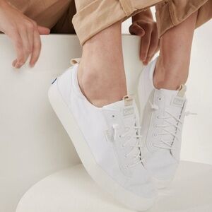 Keds Women's White Leather Sneakers